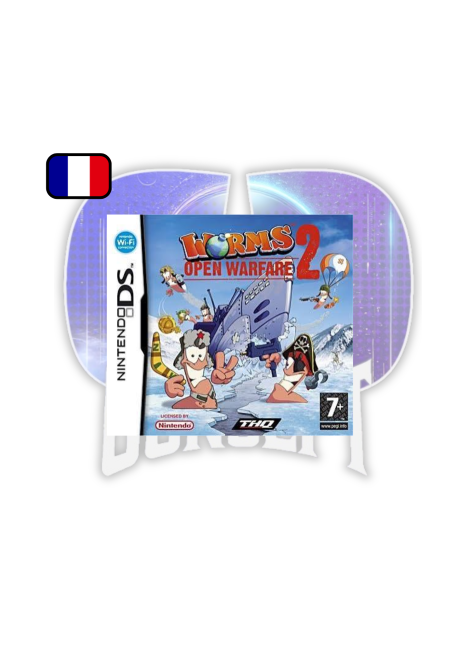 Worms Open Warfare 2 Nintendo DS CIB