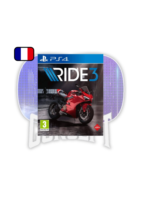 Cover RIDE 3 PS4