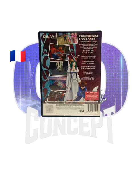 Photo de dos du jeu Ephemeral Fantasia sur PS2