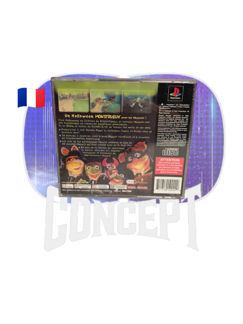 Muppet Monster Adventure PS1 back Photo de dos du jeu Muppet Monster Adventure sur PS1