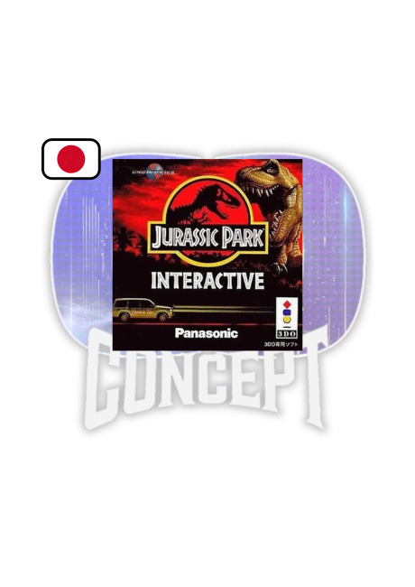Jurassic Park Interactive 3DO JAP Cover Jurassic Park Interactive 3DO JAP