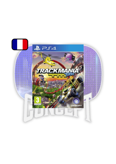 Trackmania Turbo PS4 Cover Trackmania Turbo PS4