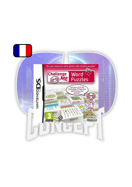 Cover Challenge Me Word Puzzles DS CIB