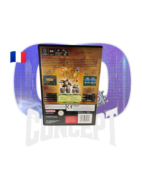 Photo de l'arrière du jeu Donkey Konga sur GameCube