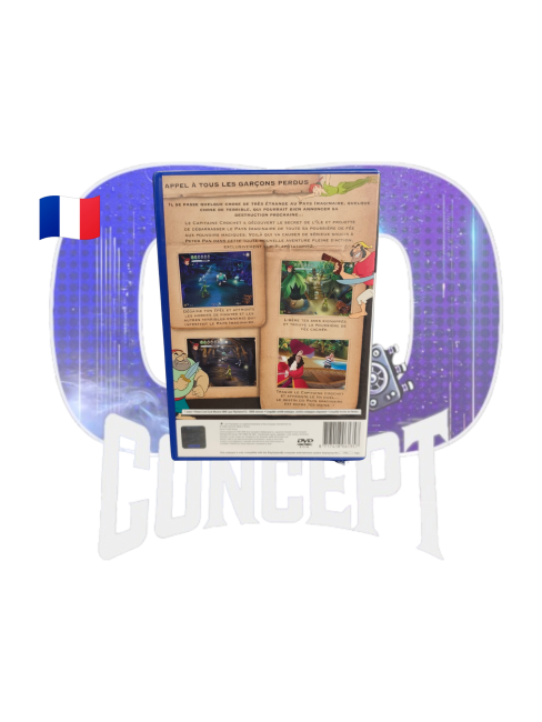 Photo de dos du jeu Peter Pan la Légende du Pays Imaginaire sur PS2