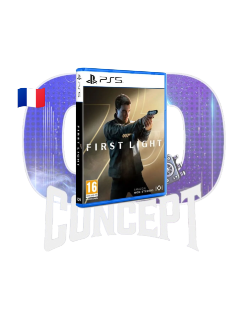 007 First Light PS5 front Photo de la jaquette du jeu 007 First Light sur PS5