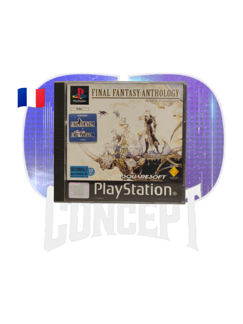 Photo de face du jeu Final Fantasy Anthology sur PS1