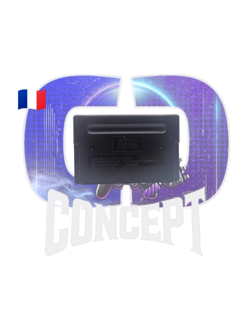 Photo de dos de la cartouche du jeu Quackshot sur Megadrive