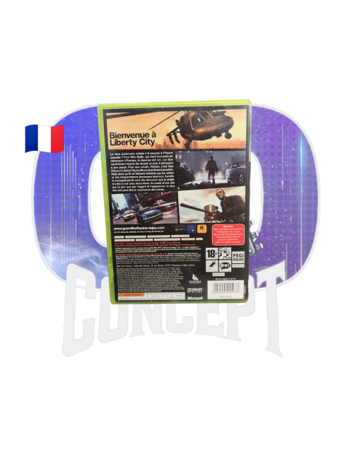 Photo de dos du jeu GTA 4 sur Xbox 360