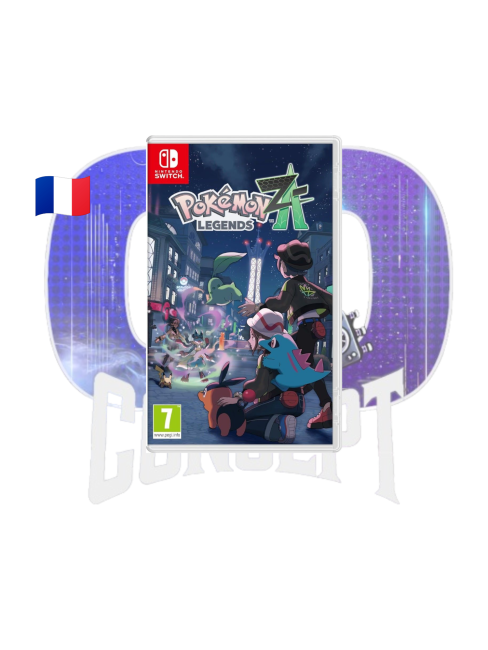 Pokémon Z A Switch front Photo de face du jeu Pokemon Legends ZA sur Switch