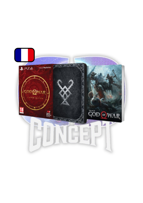 God of War Limited Edition PS4 Cover God of War Limited Edition PS4