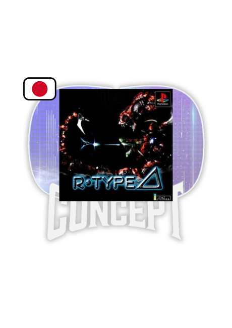 R-Type Delta PS1 JAP Cover R-Type Delta PS1 JAP
