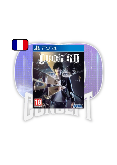 Judgment – PlayStation 4 Cover Judgment PS4