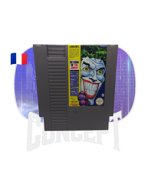 Batman The Return of the Joker NES Loose front Photo de face de la cartouche du jeu Batman Return of the Joker sur NES