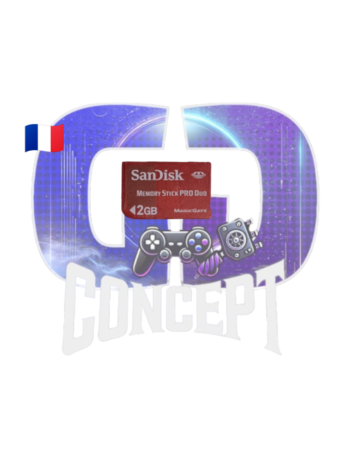Memory Stick Pro Duo 2Gb Photo de la Memory Stick Pro Duo SanDisk 2Gb