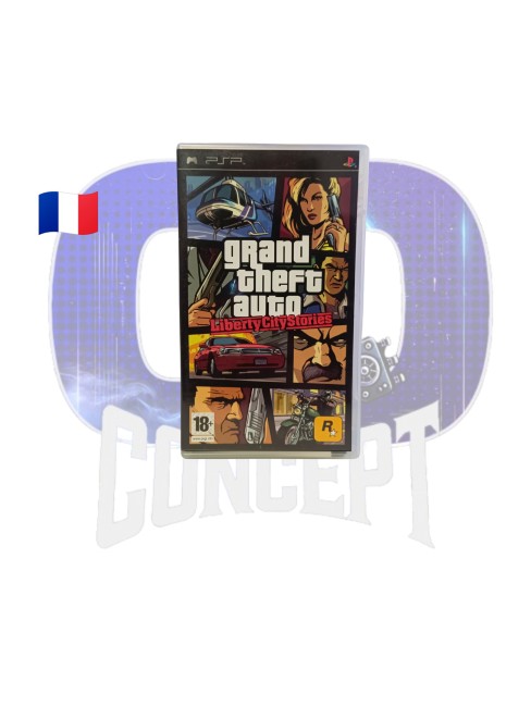 GTA LibertyCityStories front Photo de face du Jeu GTA Liberty City Stories sur PSP