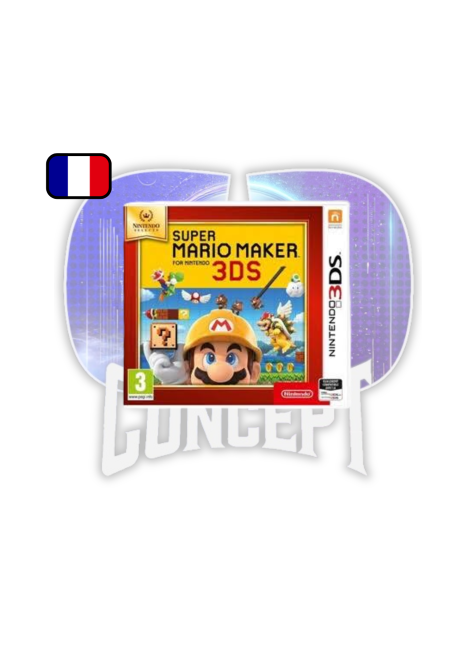 Super Mario Maker 3DS Nintendo Selects Cover