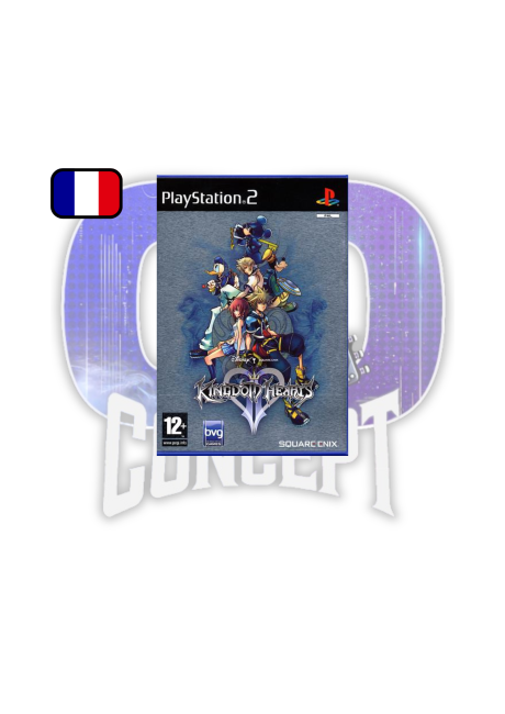 Kingdom Hearts II PS2 Cover Kingdom Hearts II PS2