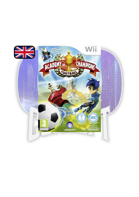 Academy of Champions Football Wii CIB Academy of Champions Football Wii CIB Cover