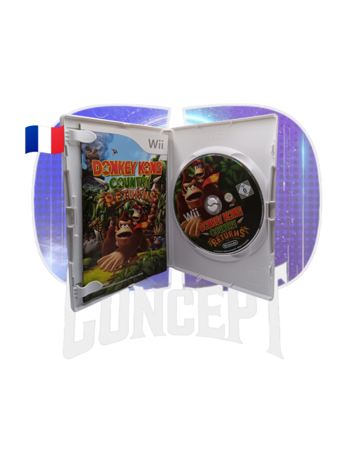 Photo du contenu du jeu Donkey Kong Country Returns sur Wii