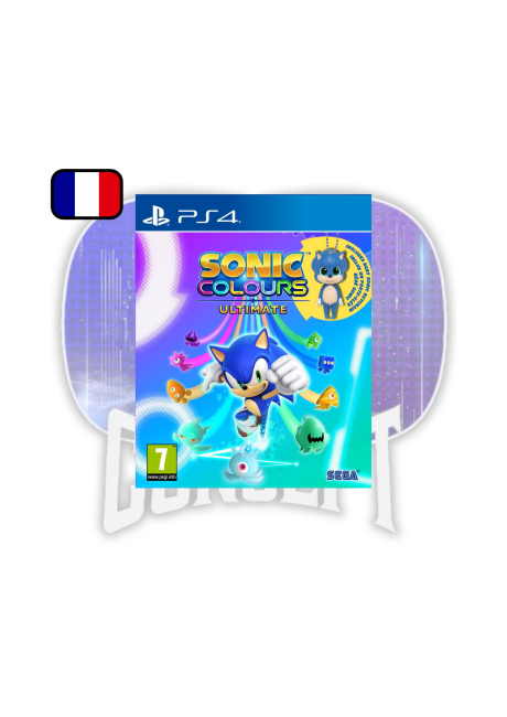 Sonic Colours Ultimate – Coffret Day One avec porte-clés – PS4