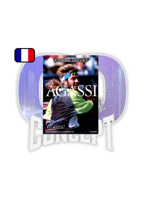 Andre Agassi Tennis – Mega Drive