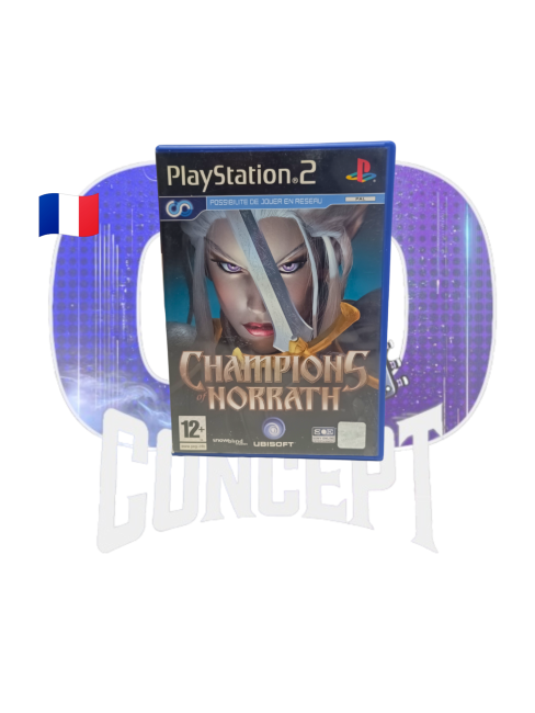 Photo de face du jeu Champions of Norrath sur PS2