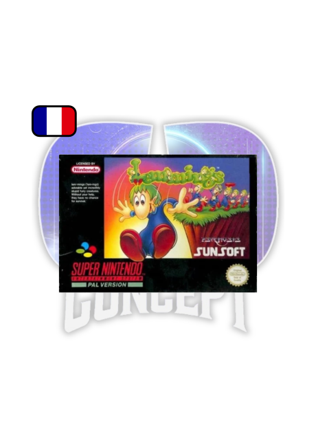 Lemmings – Super Nintendo – PAL