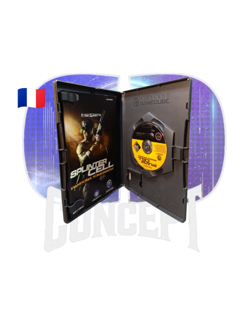 Photo de l'arrière du jeu Splinter Cell Pandora Tomorrow sur GameCube