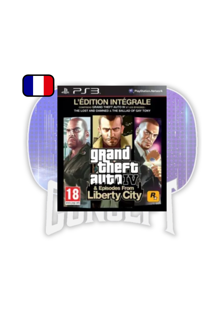 Cover GTA IV Édition Intégrale PS3