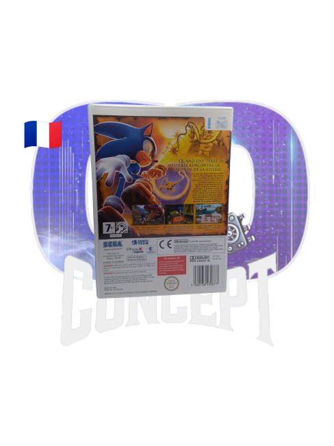Photo de dos du jeu Sonic and the Secret Rings sur Wii