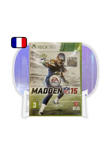 Madden NFL 15 Xbox 360 Sans Notice Cover