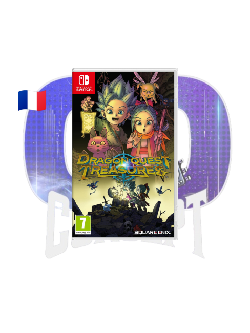 photo de l'avant du jeu Dragon Quest Treasures sur Switch