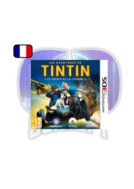 Tintin Le Secret de la Licorne 3DS CIB  Cover