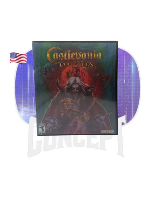 Photo de face du jeu Castlevania Anniversary Collection Limited Run PS4
