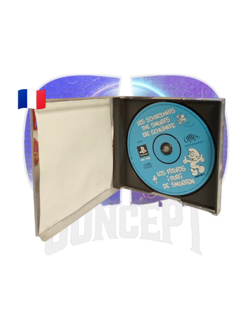 Photo du contenu du jeu Les Schtroumpfs sur PS1