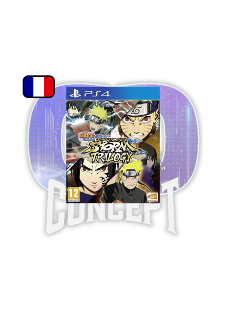Naruto Shippuden: Ultimate Ninja Storm Trilogy – PlayStation 4 Cover Naruto Storm Trilogy PS4