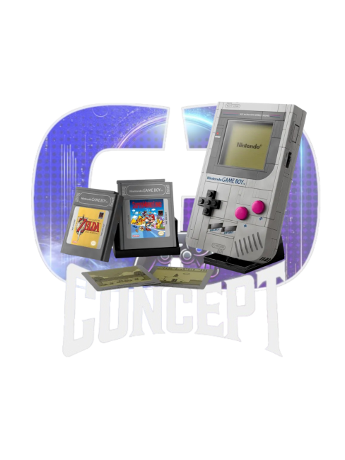 Lego Game Boy content Photo du contenu du set Lego Game Boy