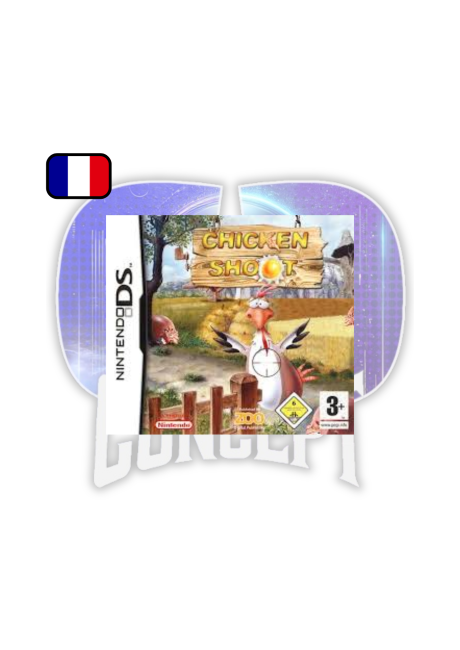 Chicken Shot Nintendo DS CIB Cover Chicken Shot Nintendo DS CIB