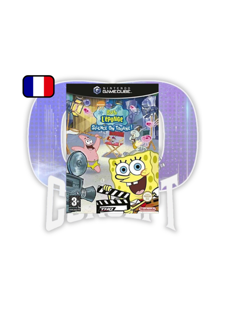 Cover Bob l’éponge Silence on tourne GameCube