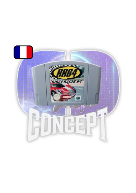 Photo de la cartouche du jeu Ridge Racer 64 Nintendo 64