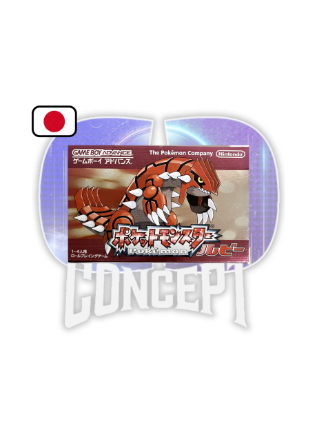 Pokémon Version Rubis – Game Boy Advance – Import Japonais