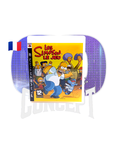 Photo de l'avant du jeu Les Simpson: Le Jeu sur PS3