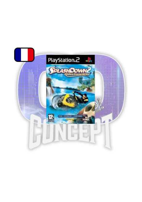 Splashdown 2 Rides Gone Wild PS2 Cover Splashdown 2 Rides Gone Wild PS2