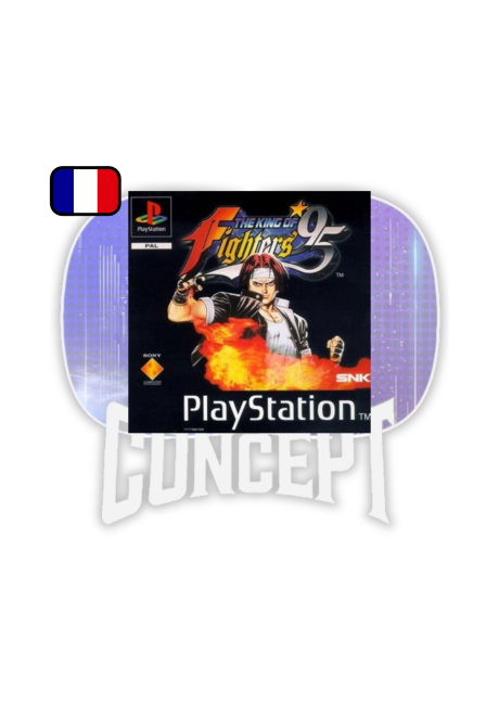 King of Fighters '95 PS1 Cover King of Fighters '95 PS1
