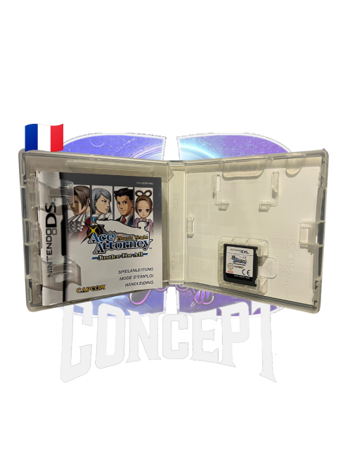 Photo du contenu du jeu Phoenix Wright Ace Attorney Justice for All sur DS