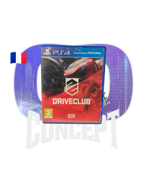 Drive Club PS4 front Photo de face du jeu Drive Club sur PS4