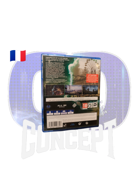 Chernobylite PS4 back Photo de dos du jeu Chernobylite sur PS4