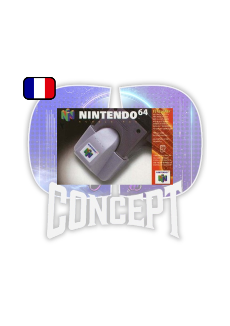 Cover Rumble Pak Nintendo 64 officiel CIB