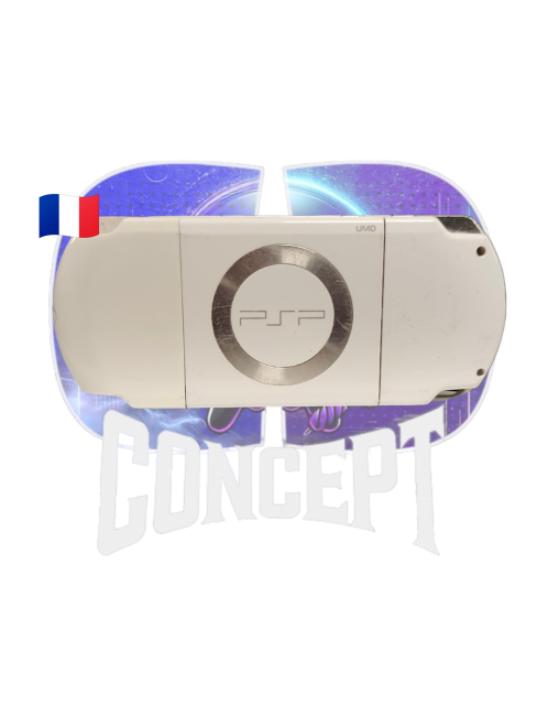 PSP 2004 white back Photo de dos de la PSP 2004 blanche